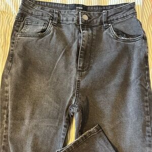 Cotton On Mom Jeans Charcoal